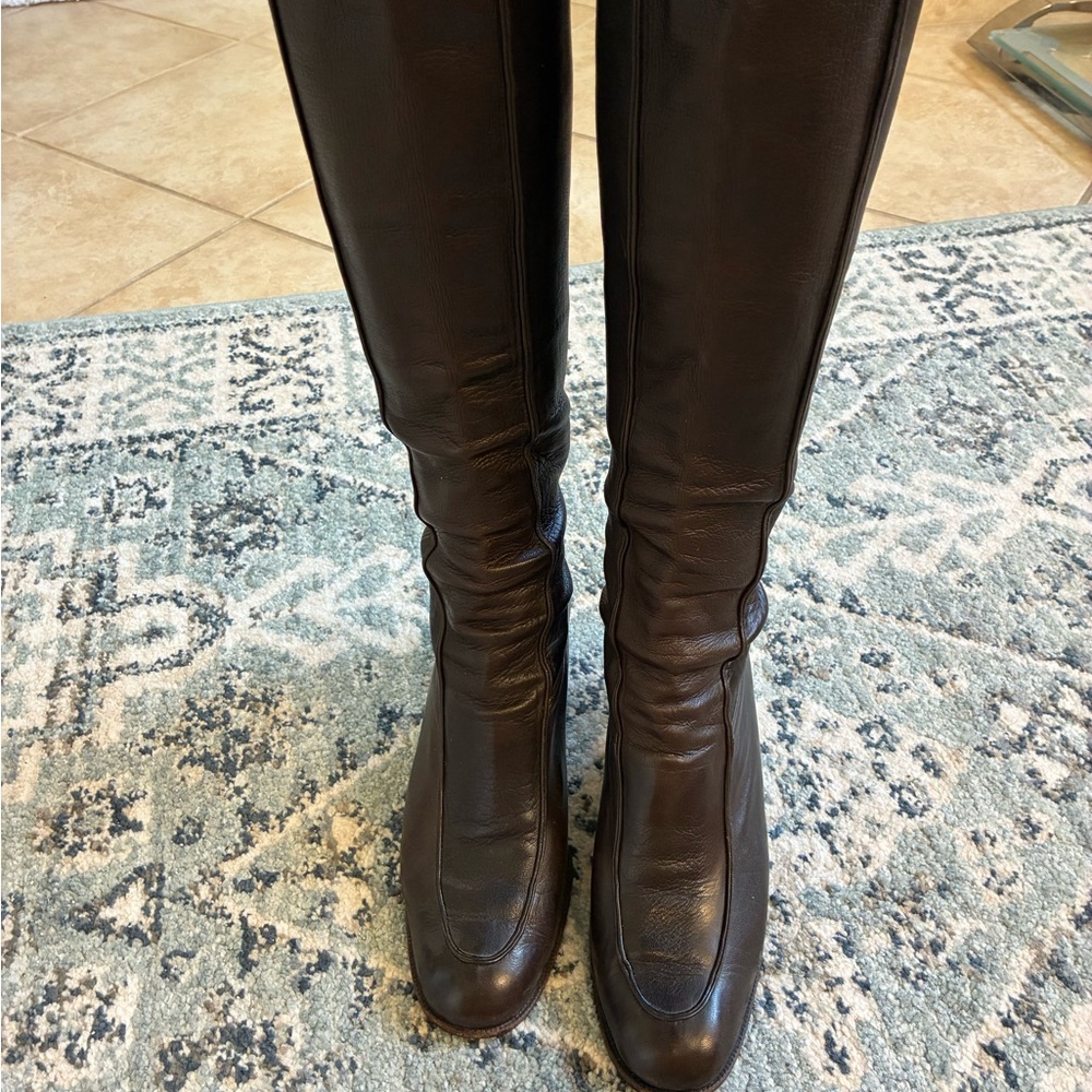 Vintage 1960’s Italian leather boots - Picture 6 of 10